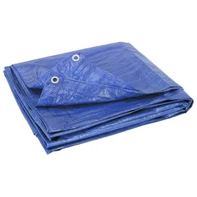 12' x 25' Blue Poly Tarps (5 mil)