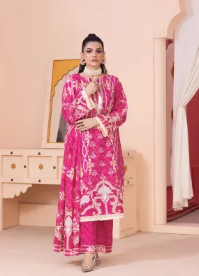 3PC Unstitched Khaddar Suit KKH-2340