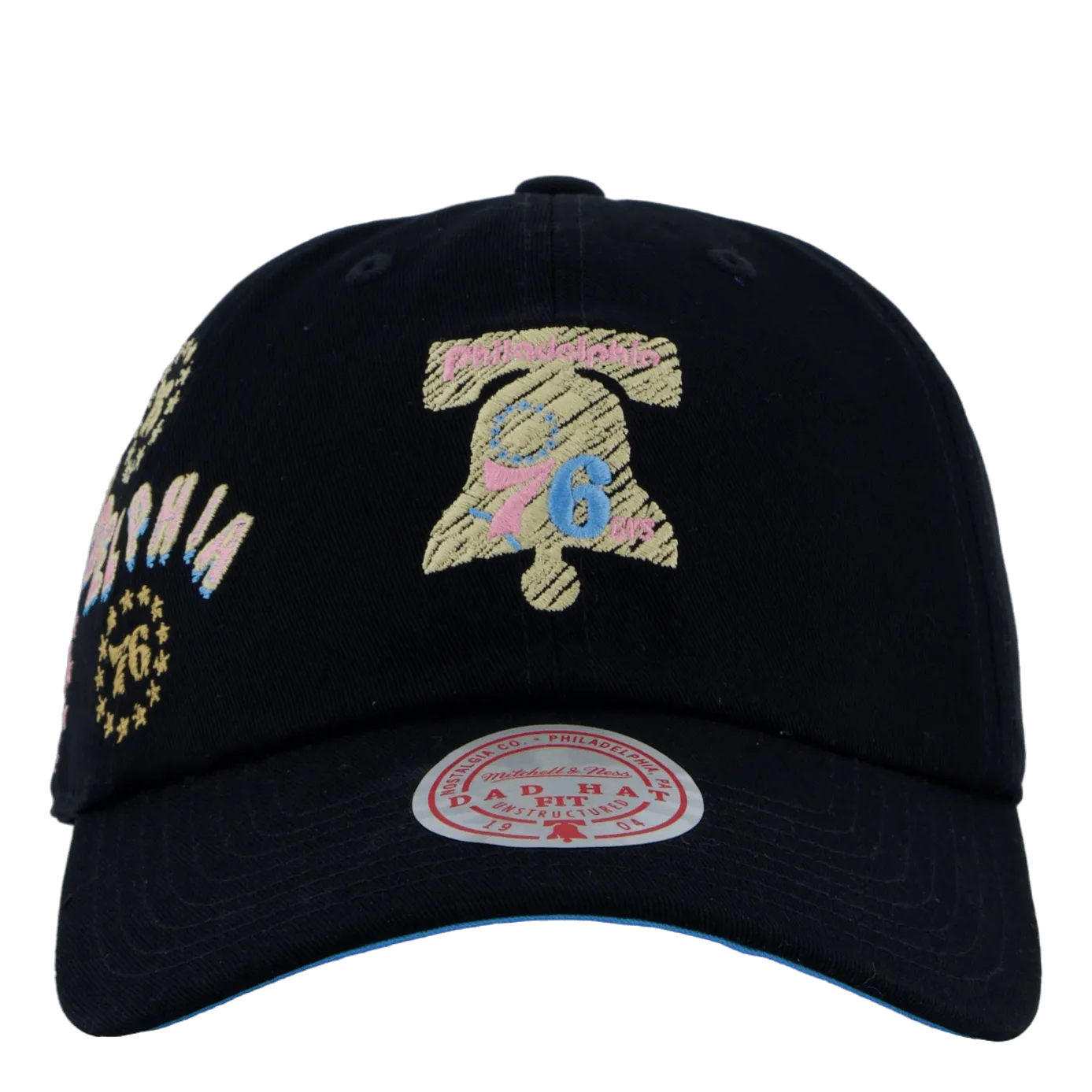 76ers Sidewalk Sketch Strapback HWC