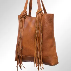 American Darling Leather Fringe Purse