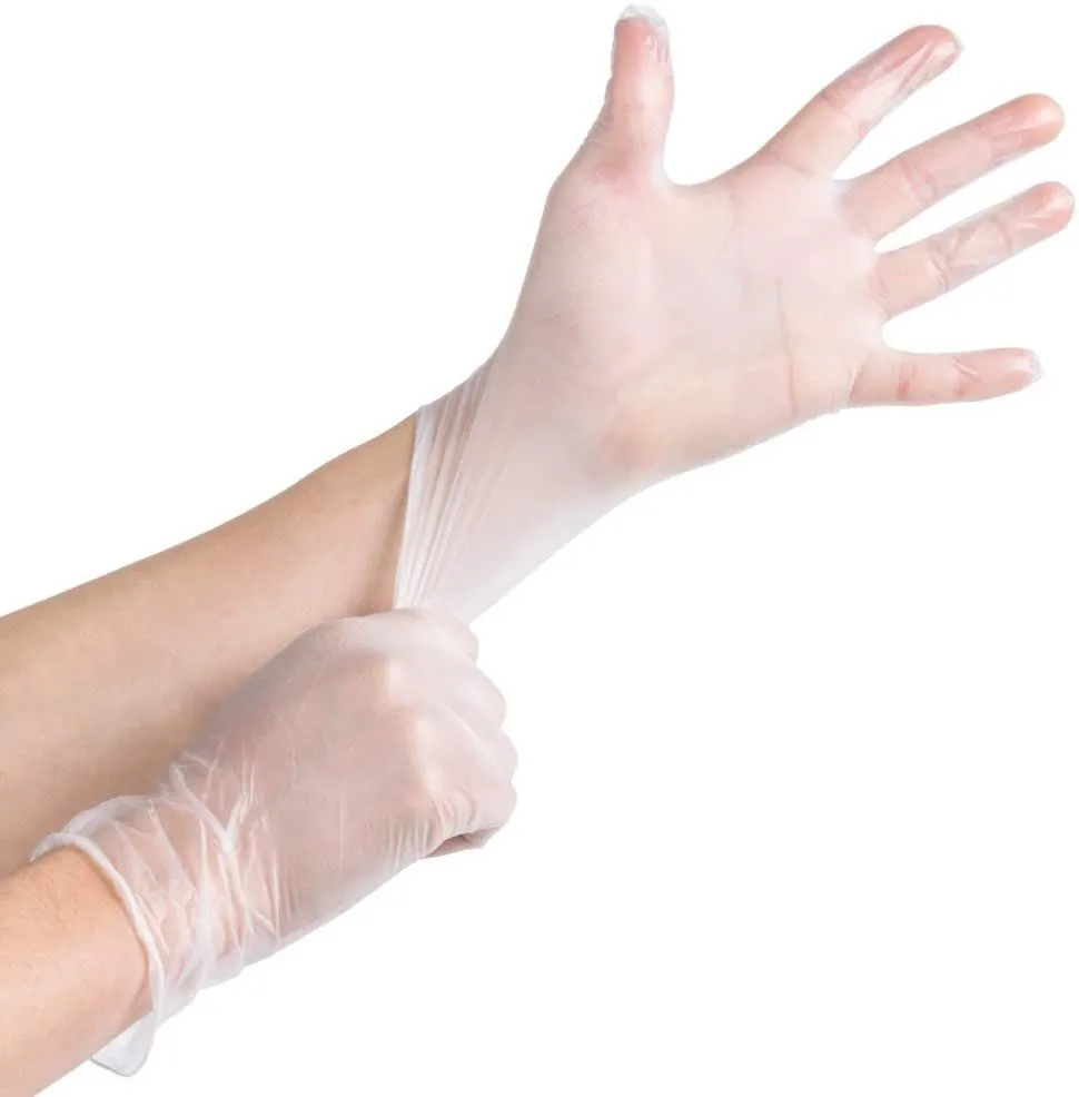 Baldur Vinyl Lightly Powdered Exam Gloves