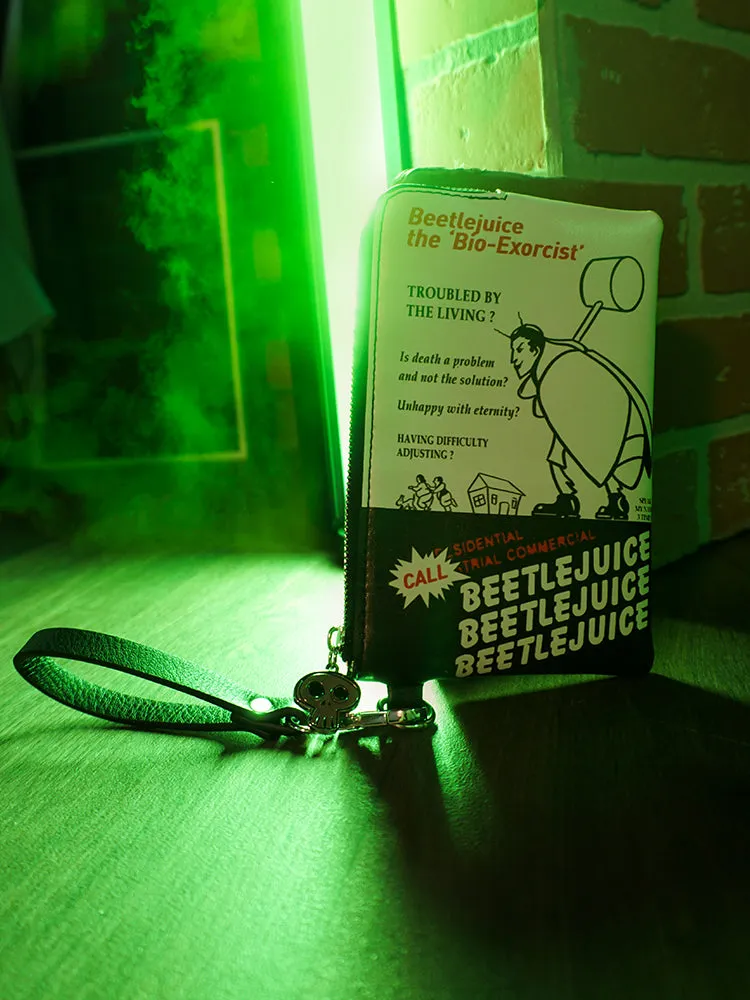 BEETLEJUICE™ Bio-Exorcist Wristlet Wallet