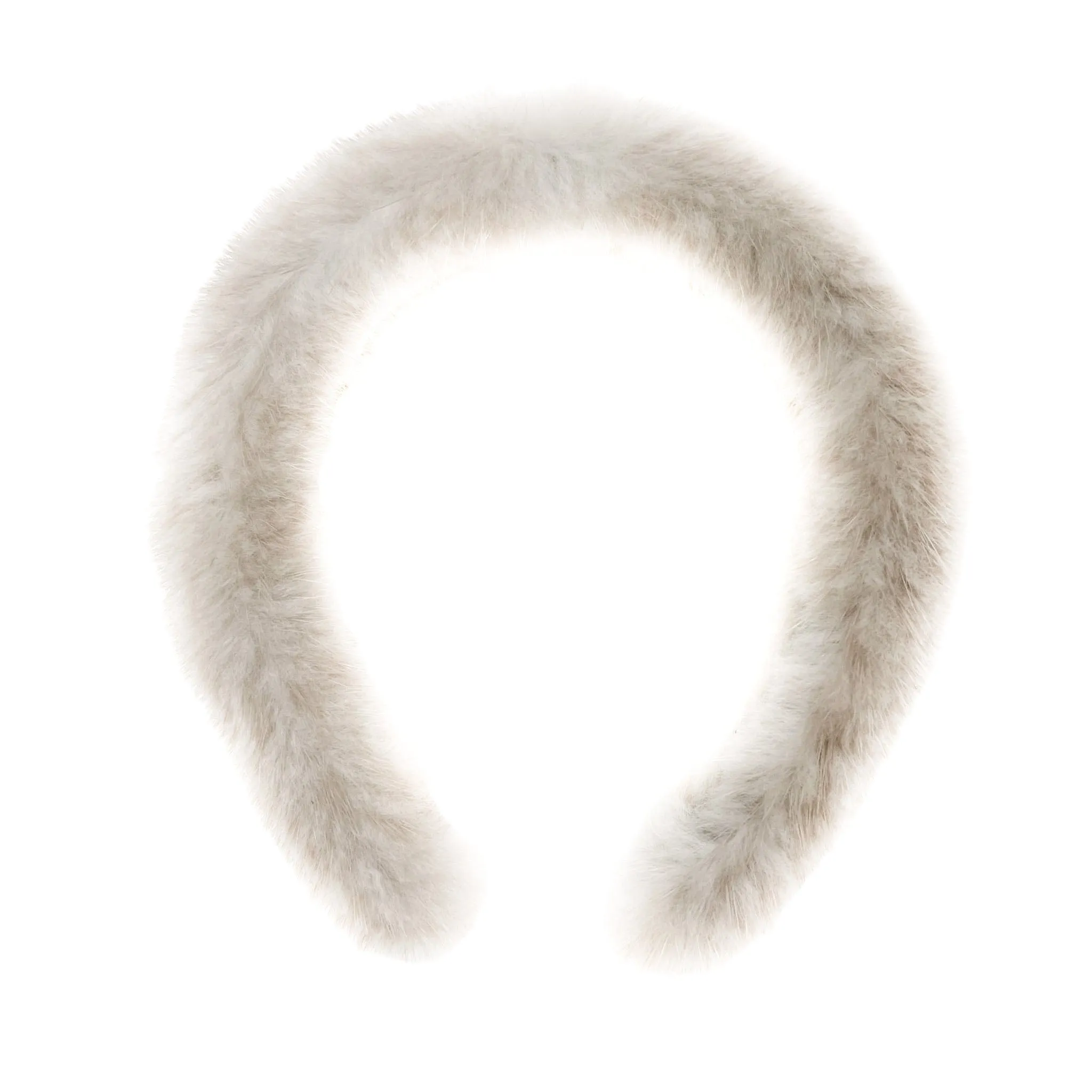 Beige Mink Headband