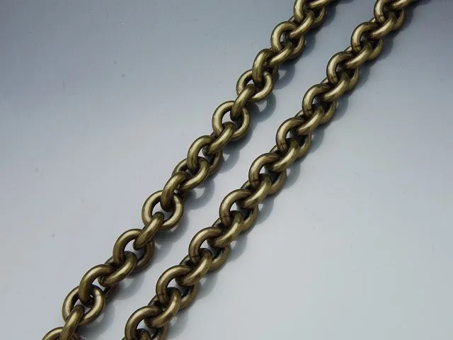 Blaze Ace Wallet Chain: Brass