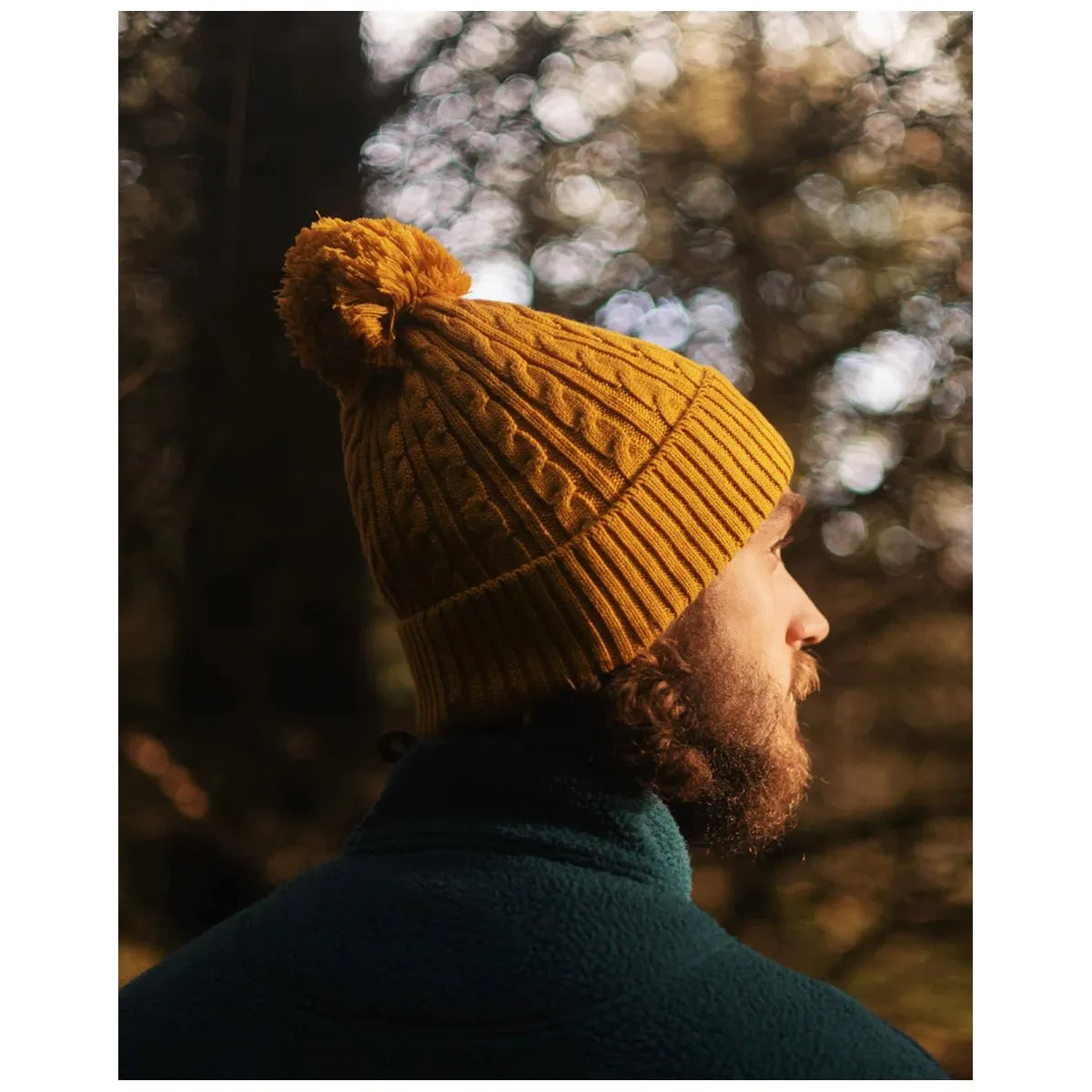 Bobble Beanie - Mustard