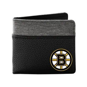 Boston Bruins Pebble BiFold Wallet