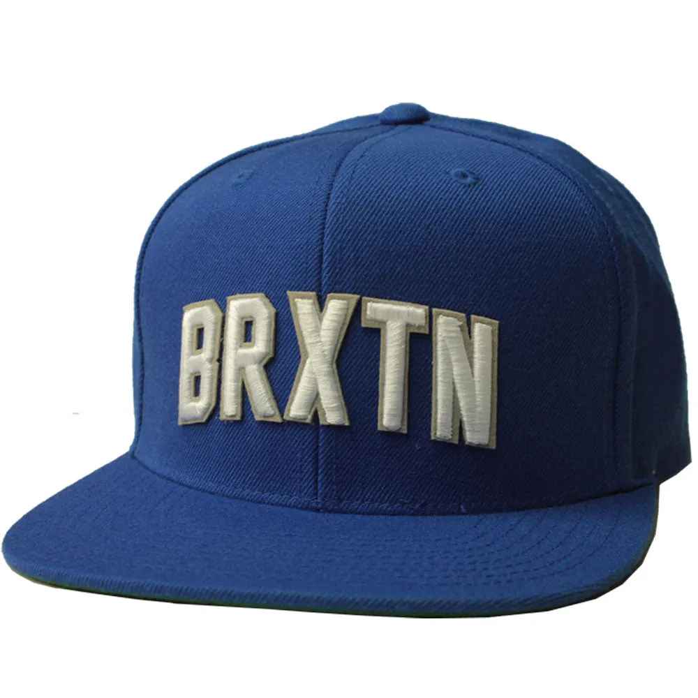 Brixton Hamilton Snapback Cap Blue