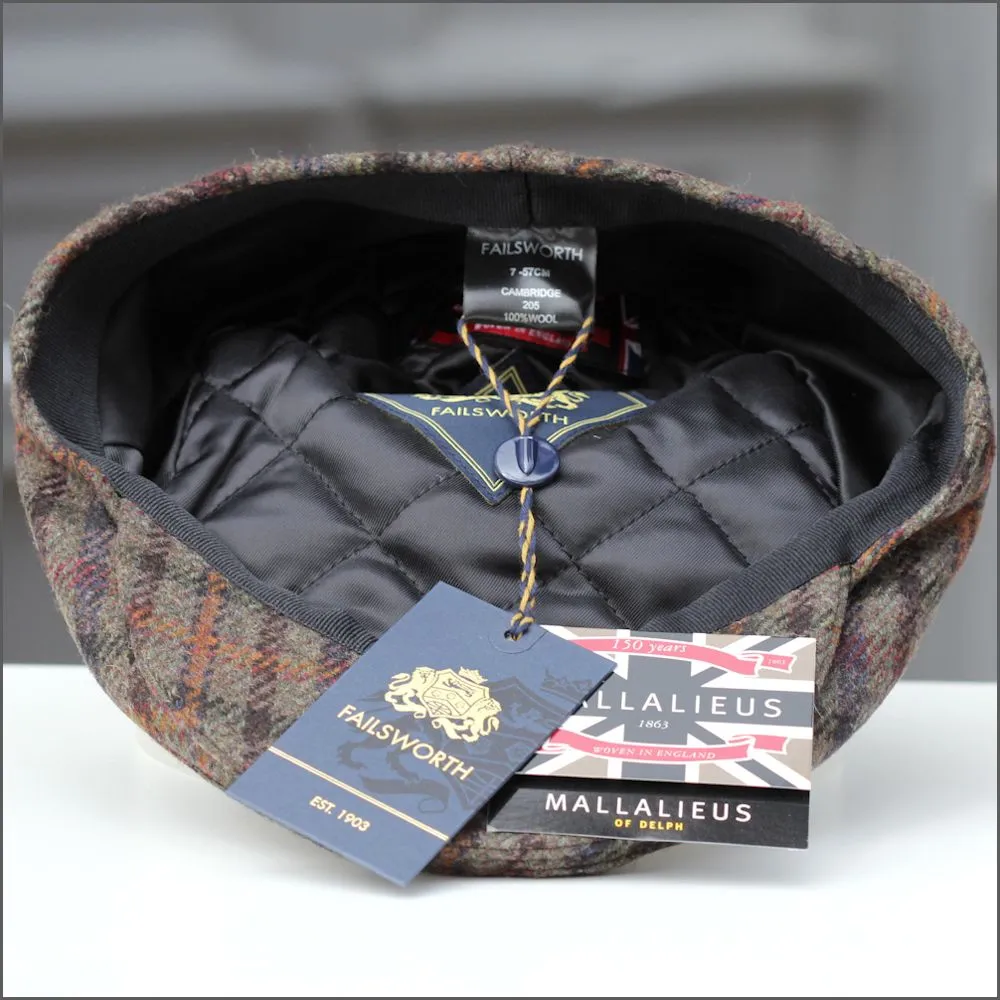 Cambridge Brown Check Cap 