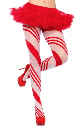 Candy Cane Pantyhose