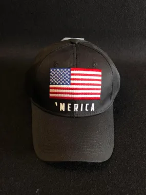 Cap, Black, 'Merica