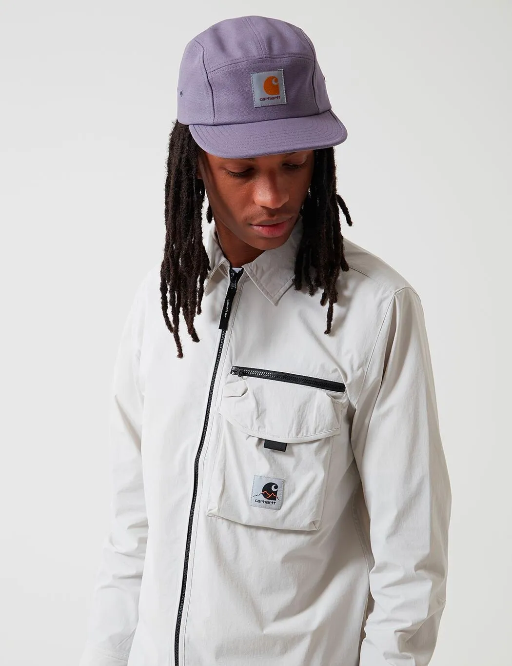 Carhartt-WIP Backley 5-Panel Cap - Decent Purple