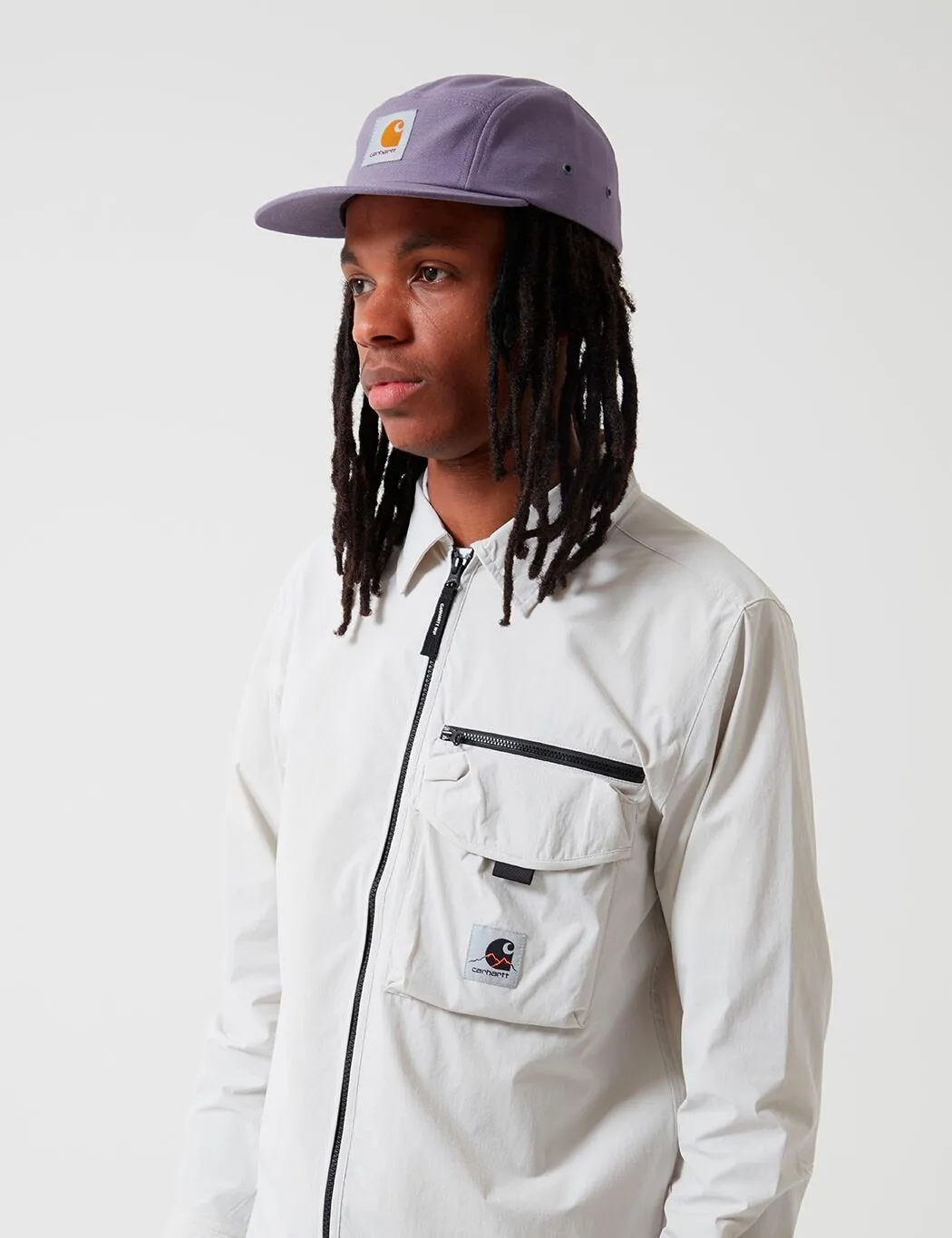 Carhartt-WIP Backley 5-Panel Cap - Decent Purple