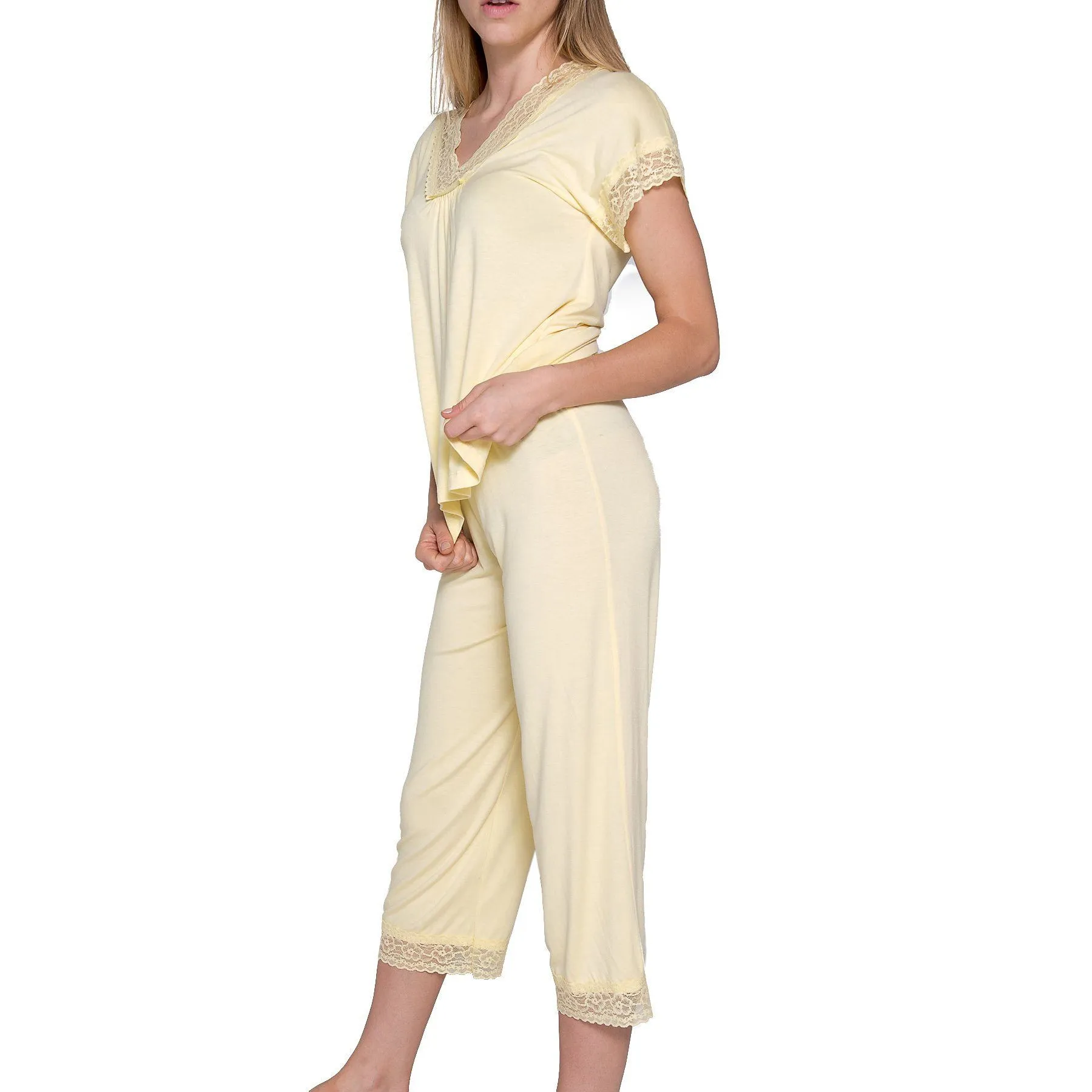 Carla Pajama Set - Butter