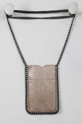 Chain Crossbody Phone Pouch