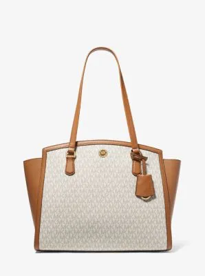 Chantal Large Logo Tote Bag