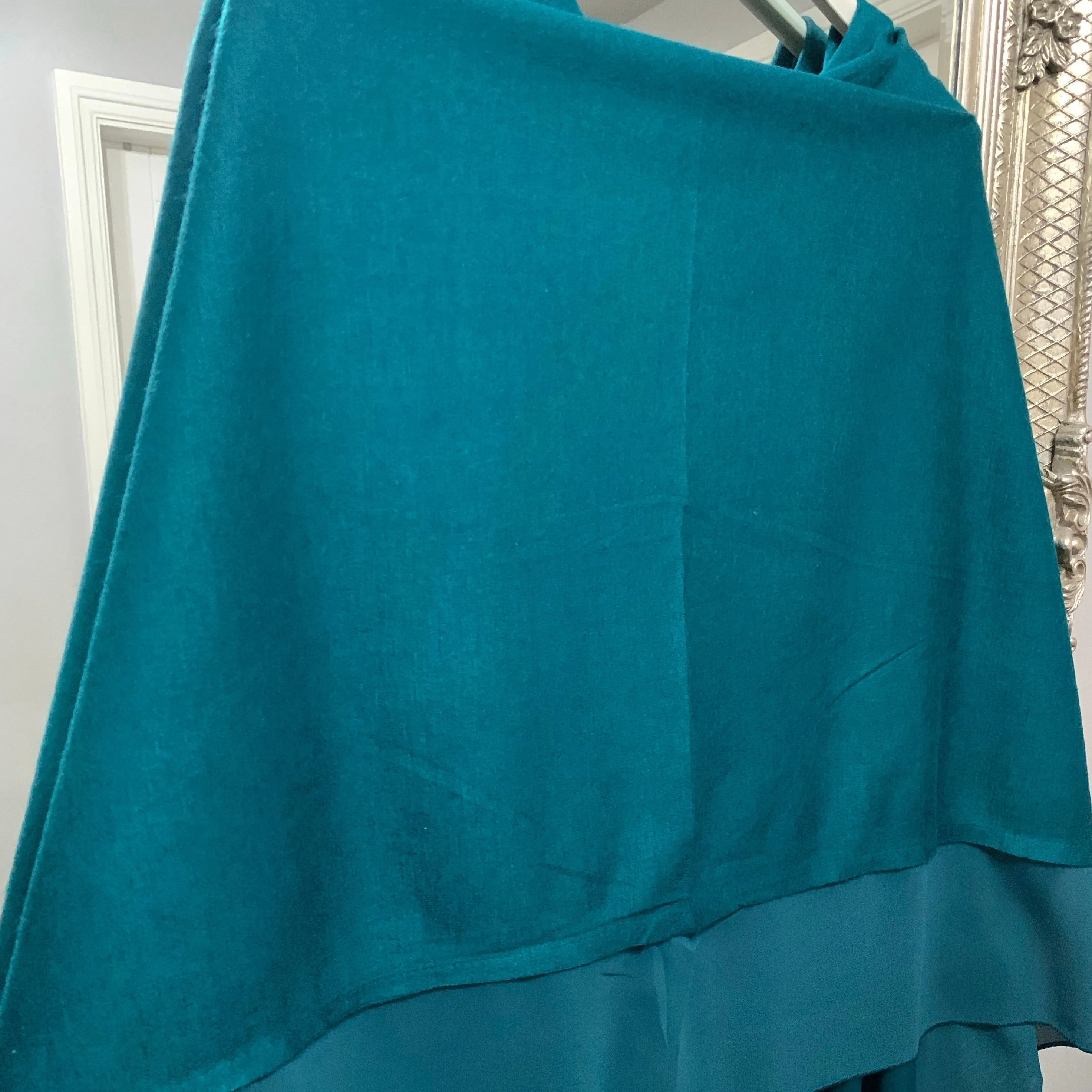 Chiffon Edge Poncho