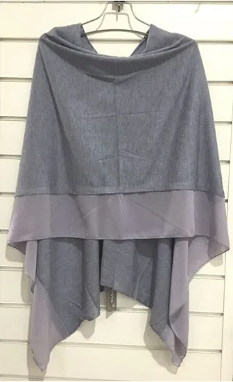 Chiffon Edge Poncho