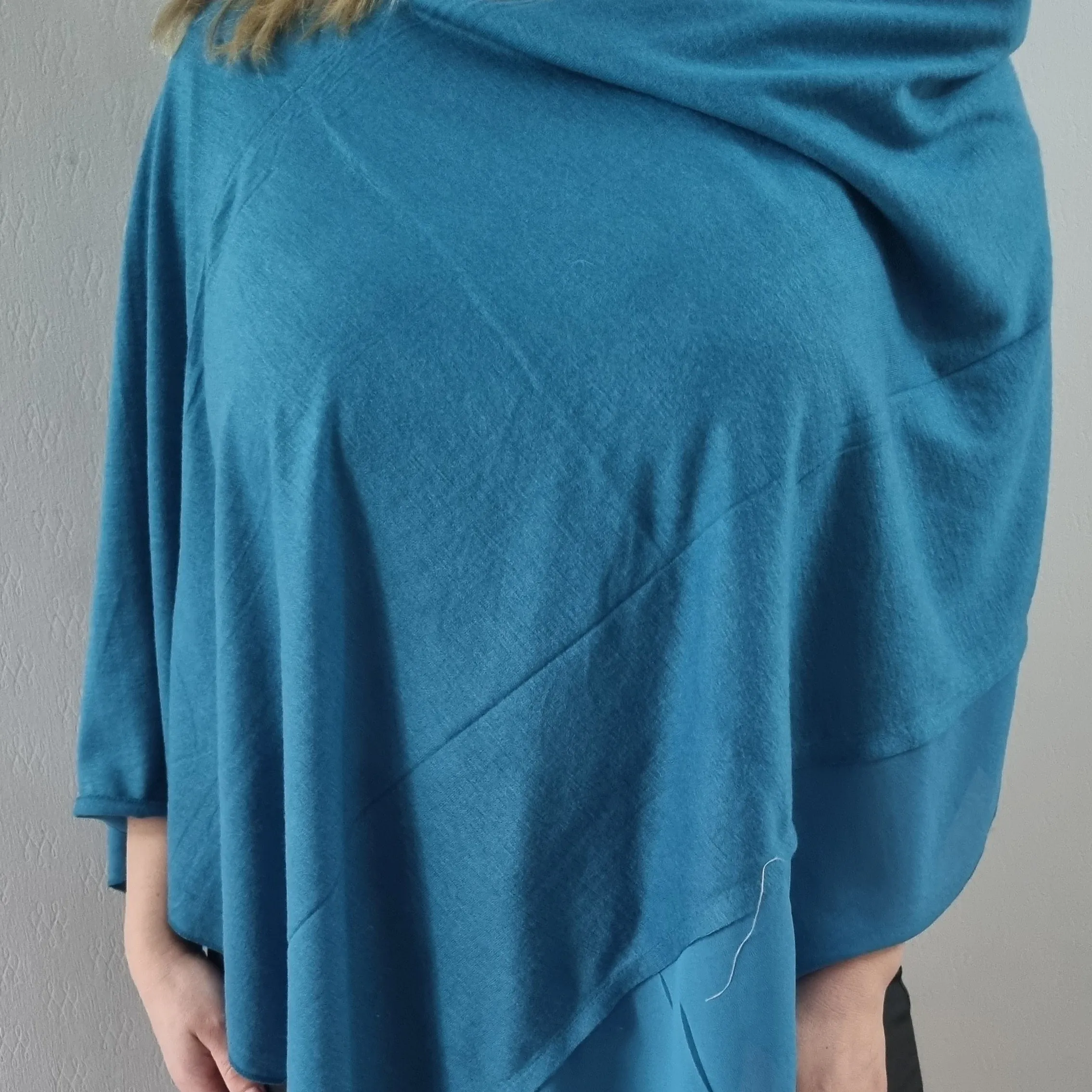 Chiffon Edge Poncho