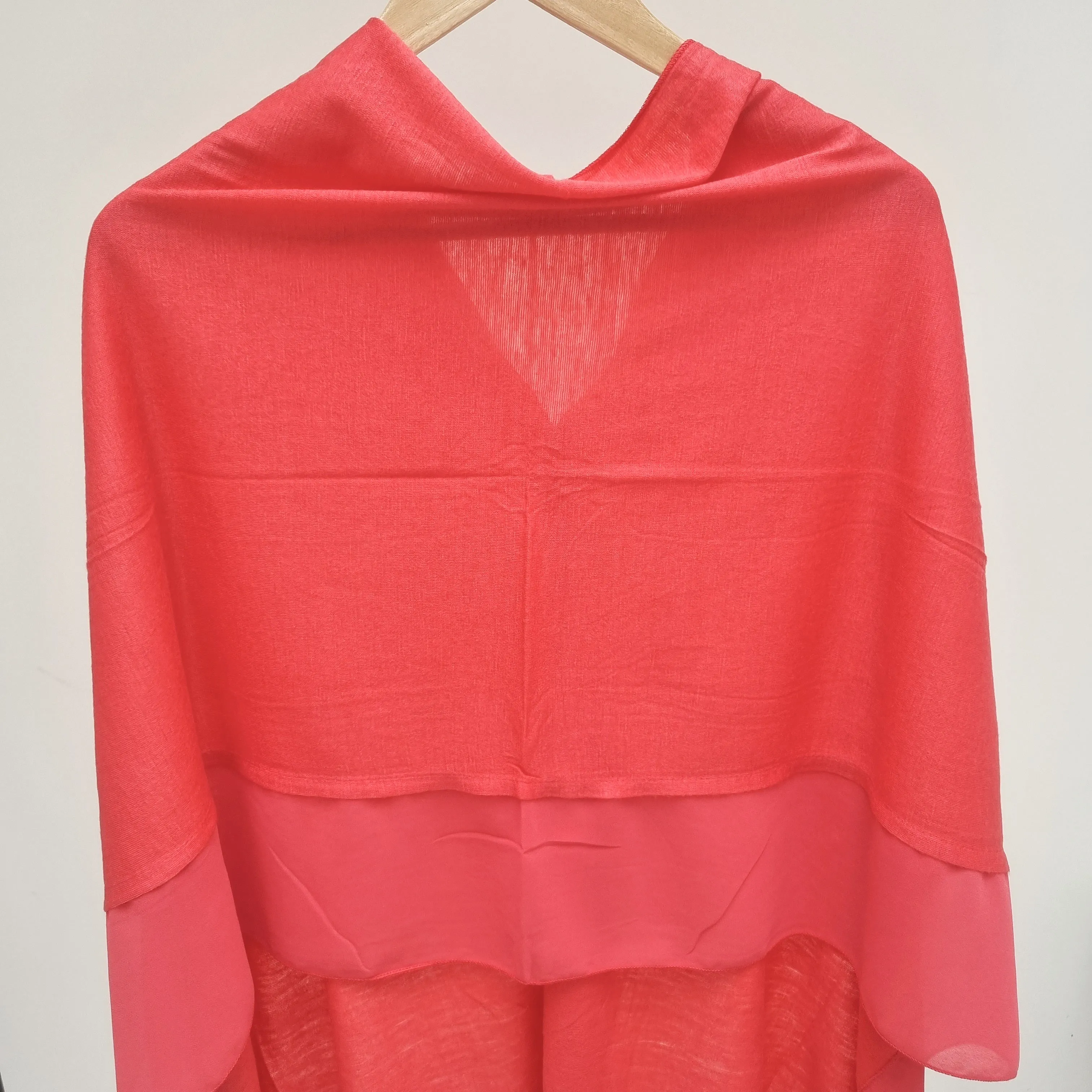 Chiffon Edge Poncho