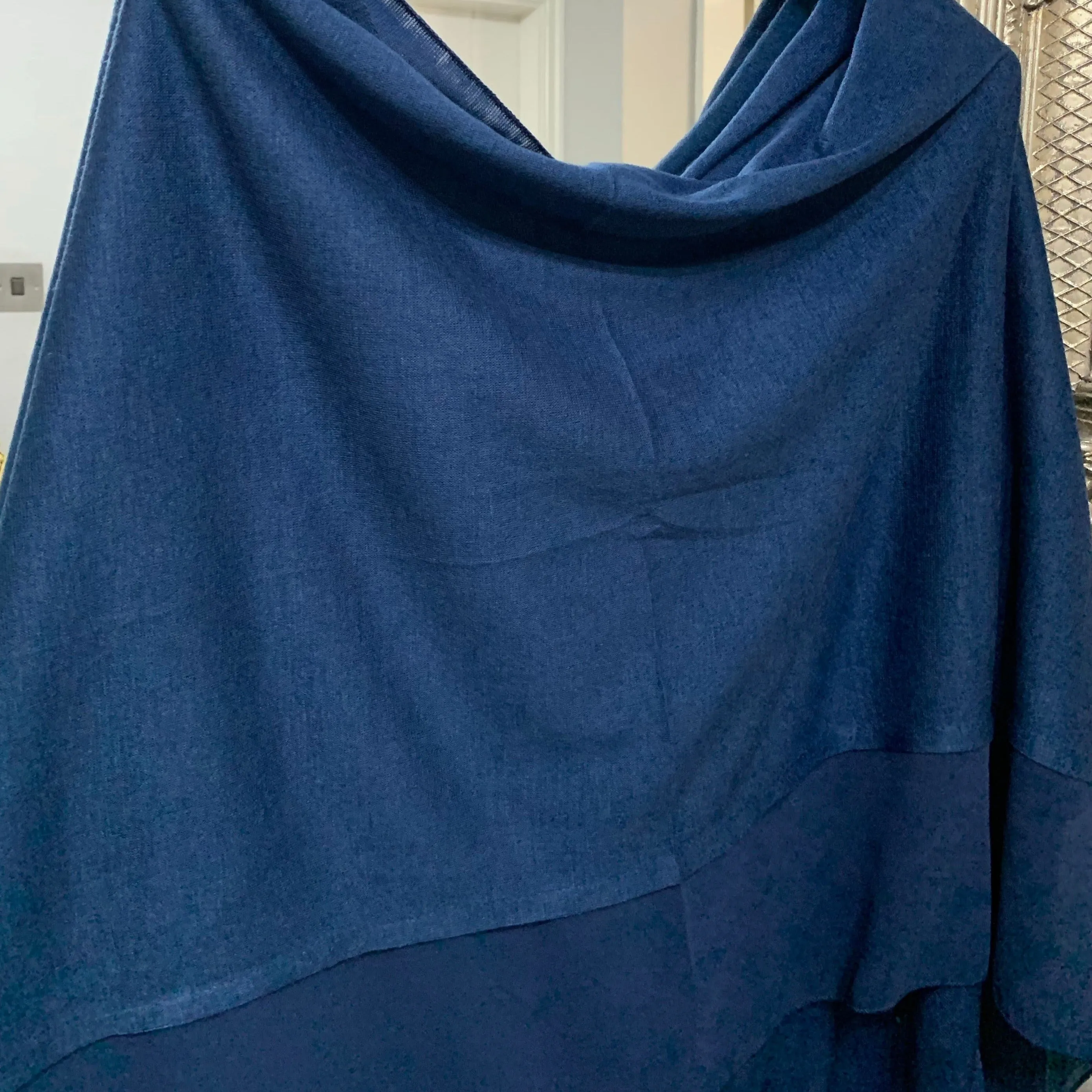 Chiffon Edge Poncho