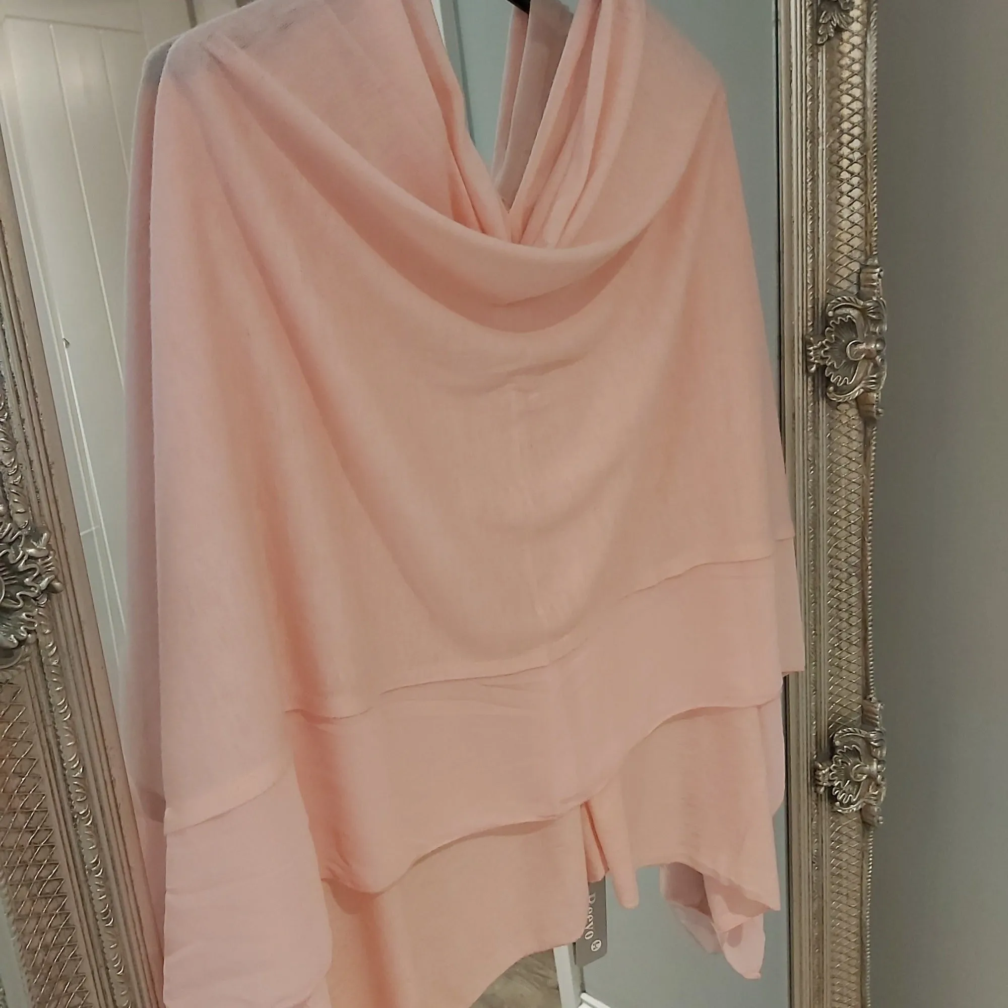 Chiffon Edge Poncho