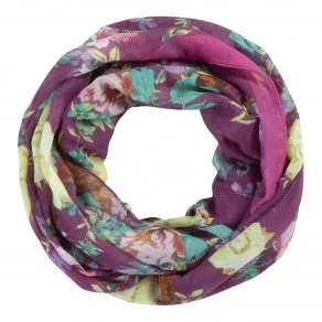 Codello Summer Darks Berry Flower Snood