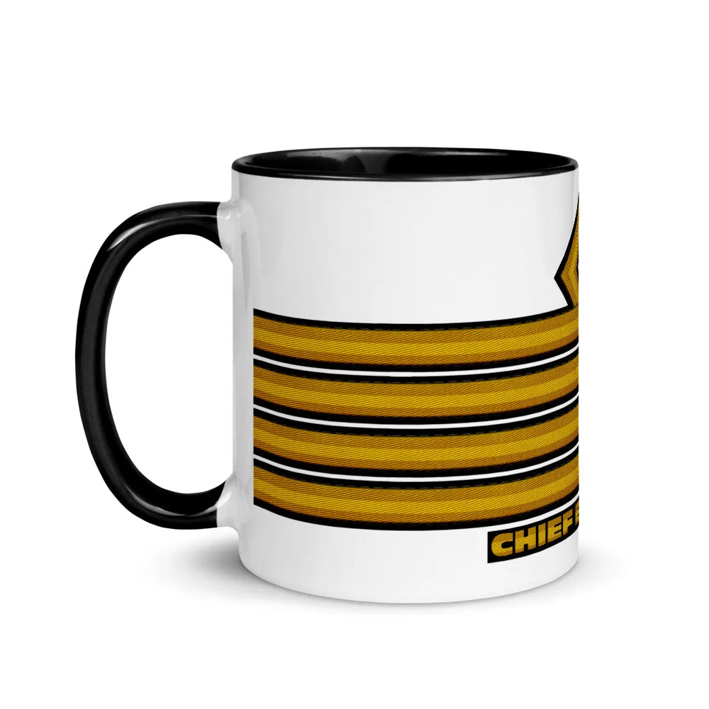 Coffee Cup Chief Engineer epaulettes