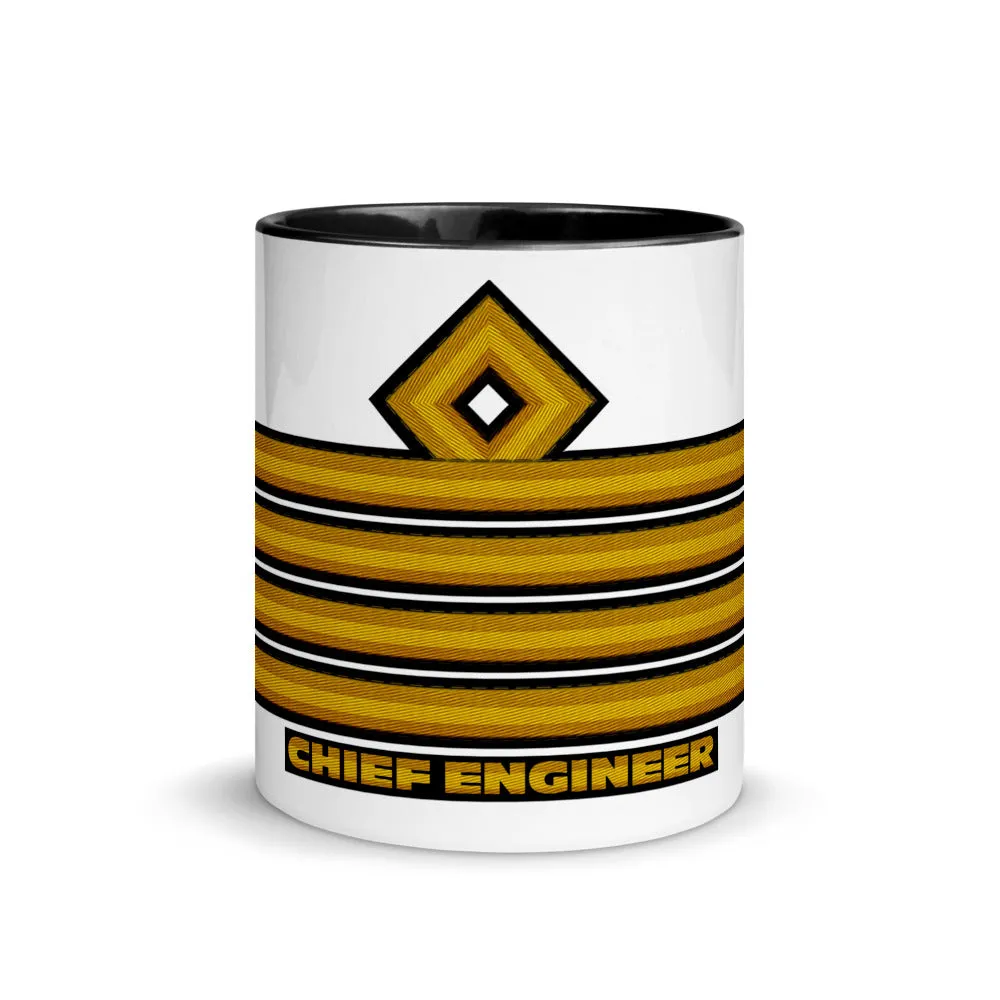 Coffee Cup Chief Engineer epaulettes