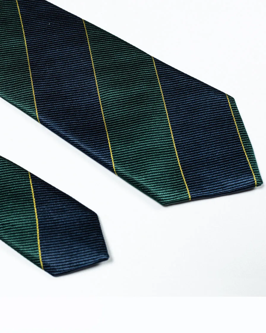 Dark Green Regimental Tie