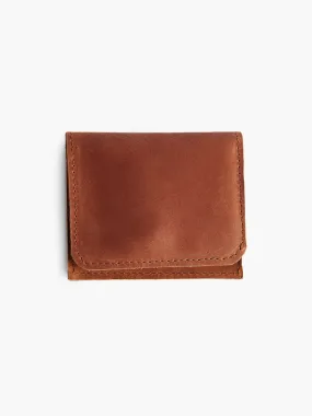 Debre Mini Wallet in Whiskey