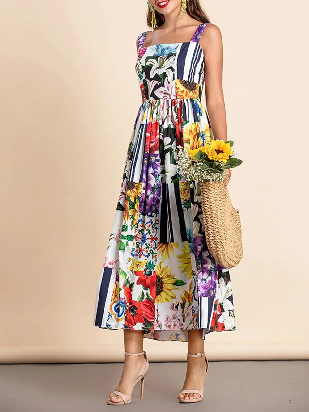 DELLA Floral Maxi Dress