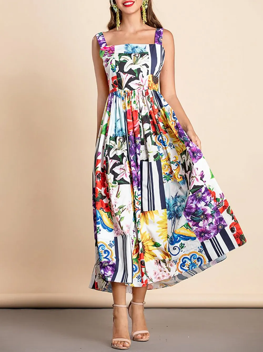 DELLA Floral Maxi Dress