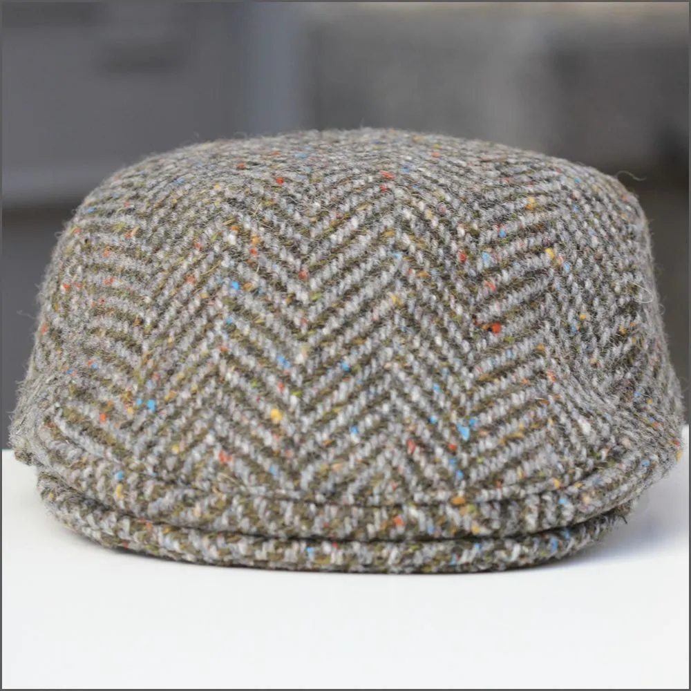 Donegal Longford Green Tweed Cap 