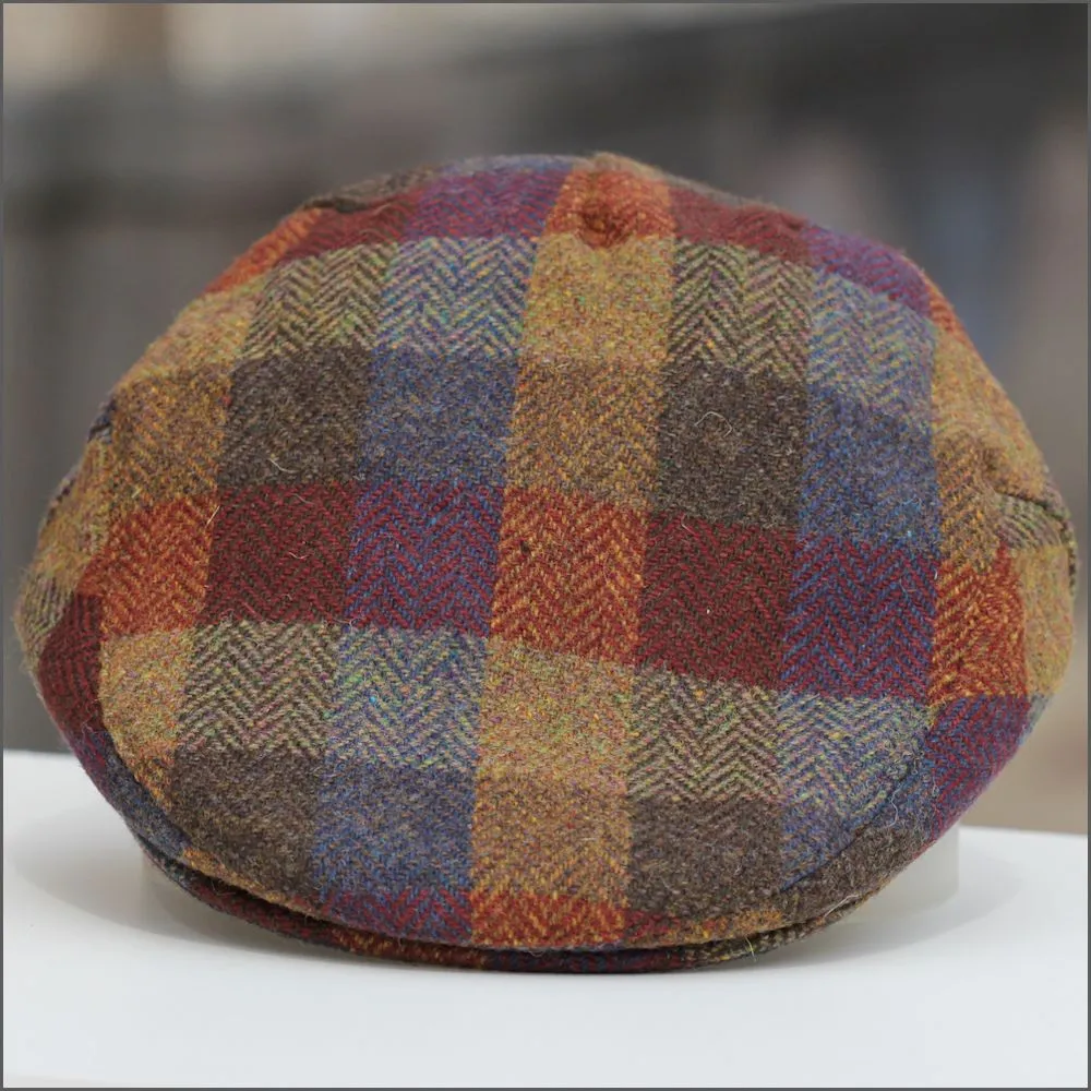 Donegal Tweed Patch Red Cap 