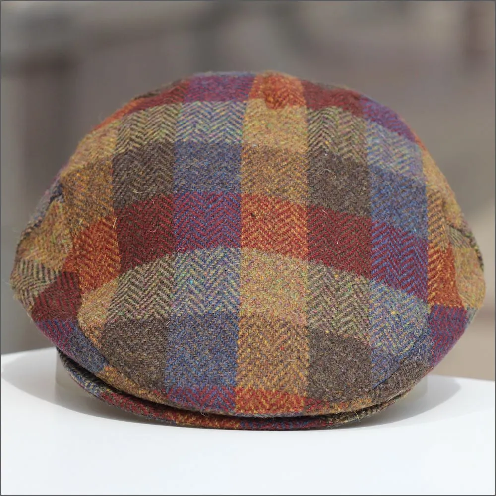 Donegal Tweed Patch Red Cap 