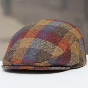 Donegal Tweed Patch Red Cap 