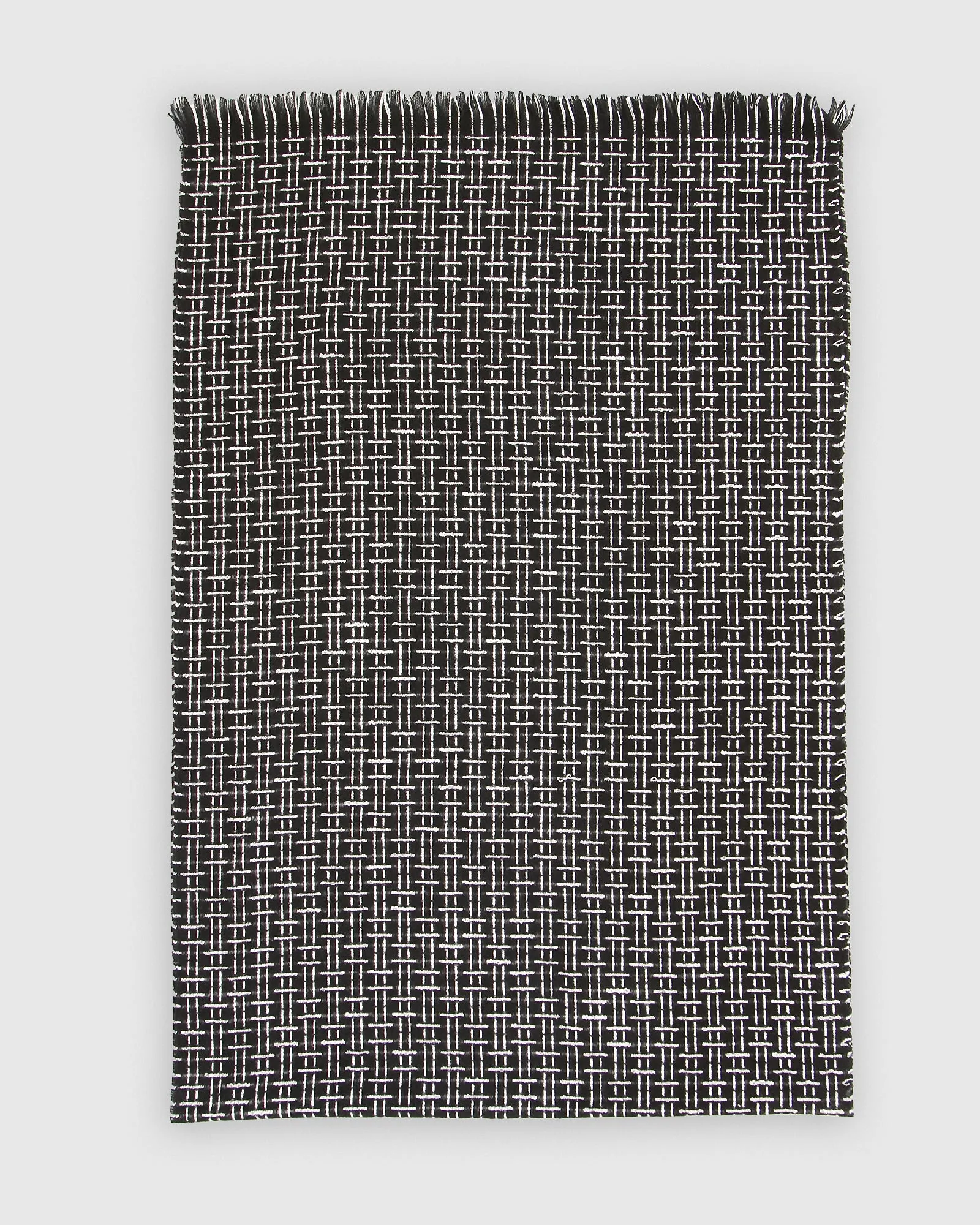 Downtown Textured Scarf - Black