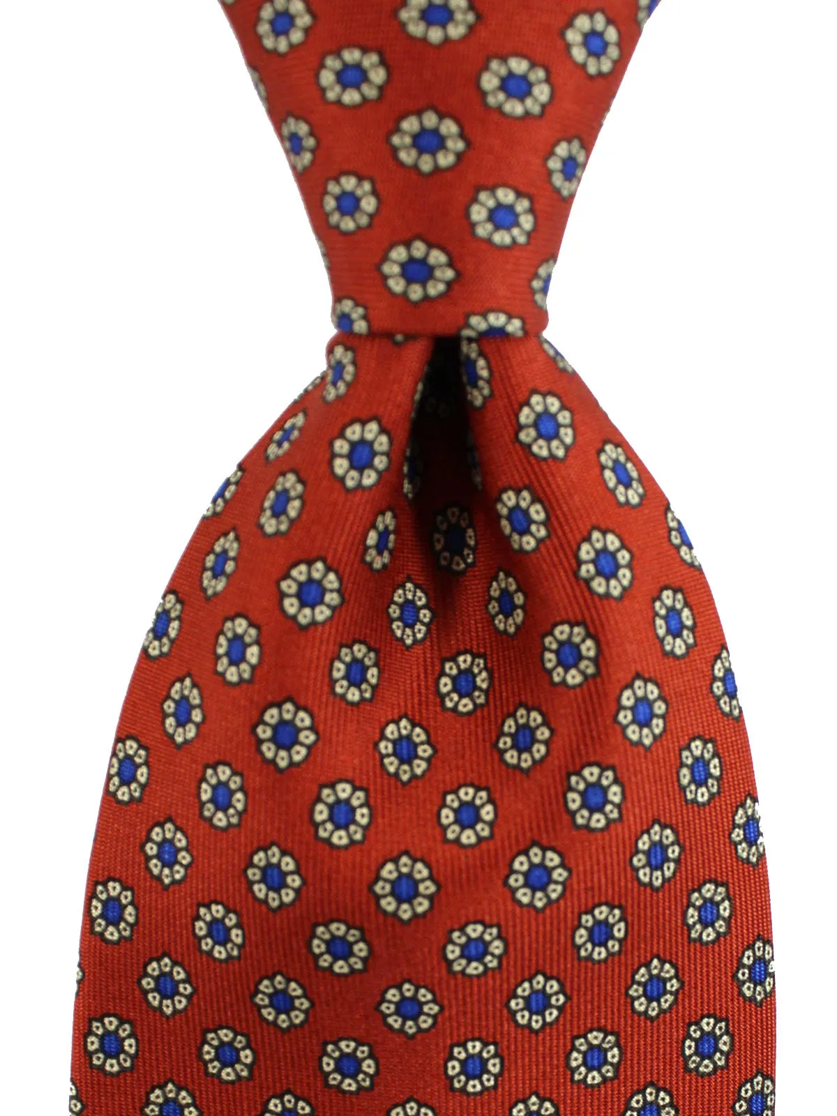 E. Marinella Tie Brown Floral