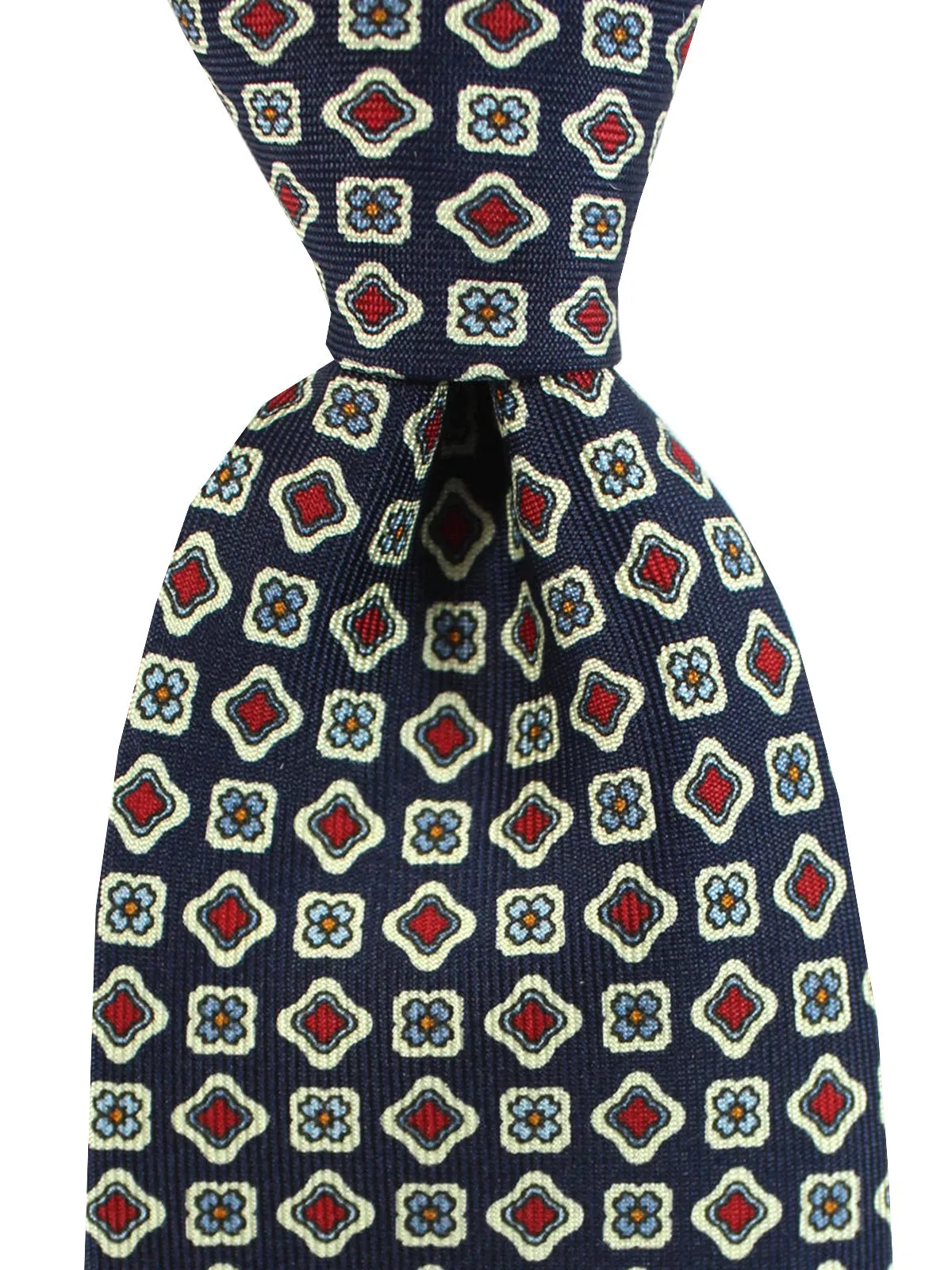 E. Marinella Tie Dark Blue Maroon Blue Design SALE