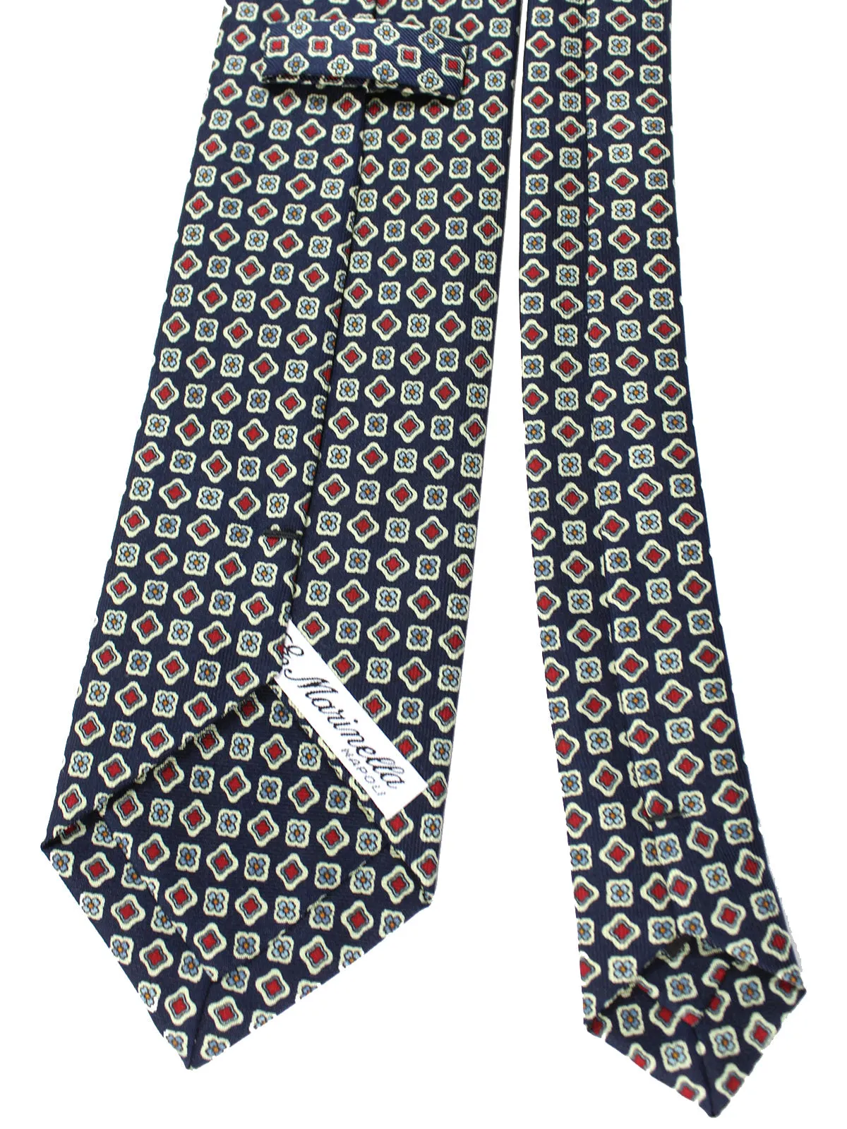 E. Marinella Tie Dark Blue Maroon Blue Design SALE