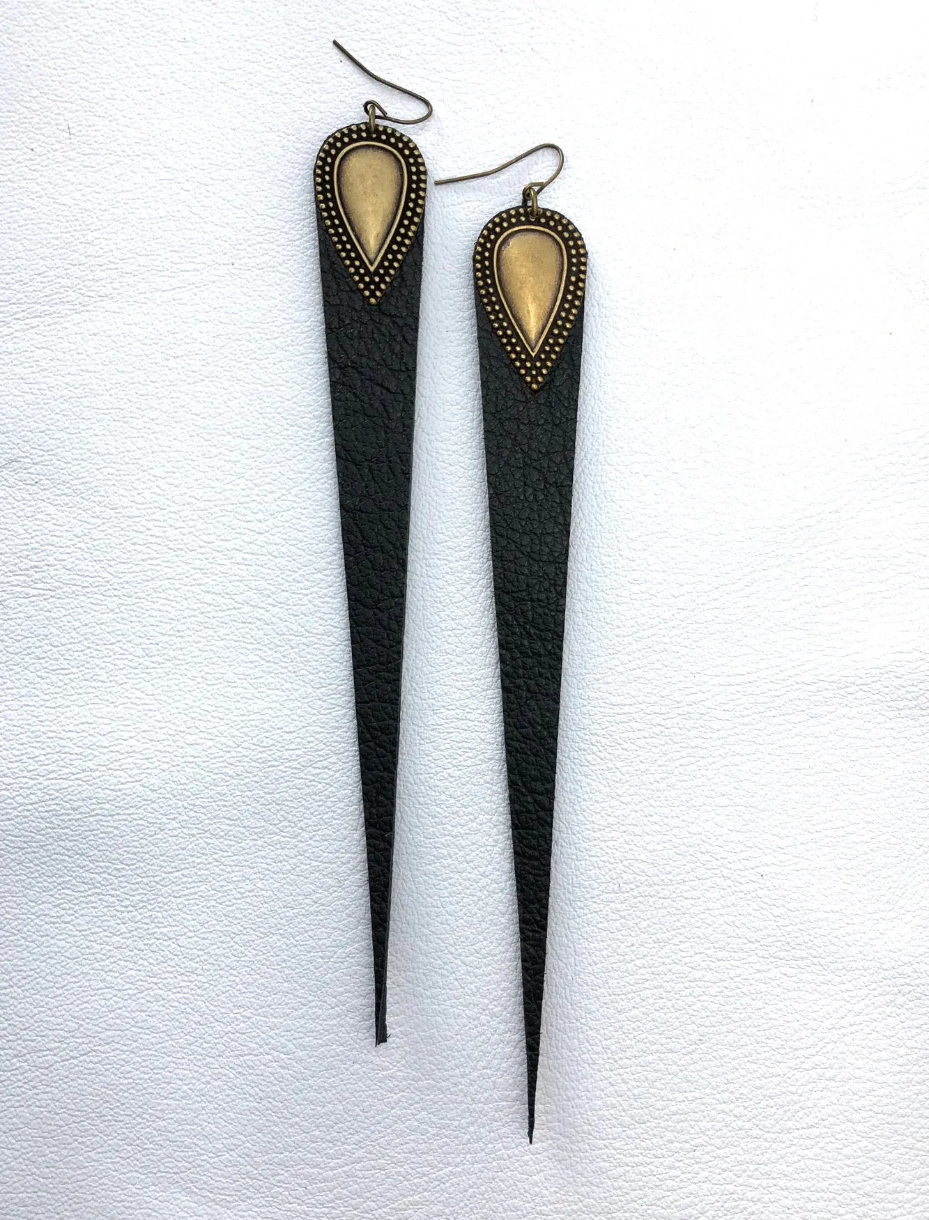 Exotic Teardrop Shoulder Duster Dangles