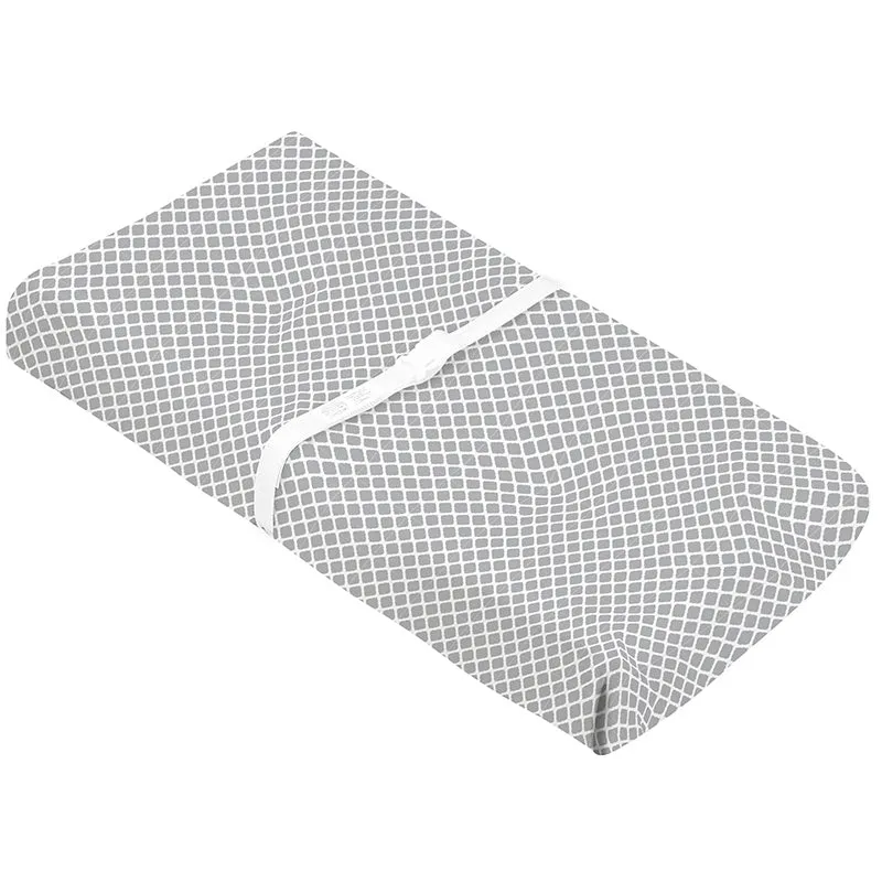 Flannel | Changing Pad Cover w-Slits for Safety Straps