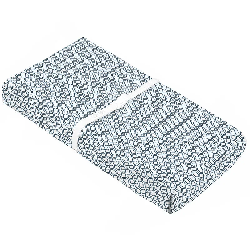 Flannel | Changing Pad Cover w-Slits for Safety Straps