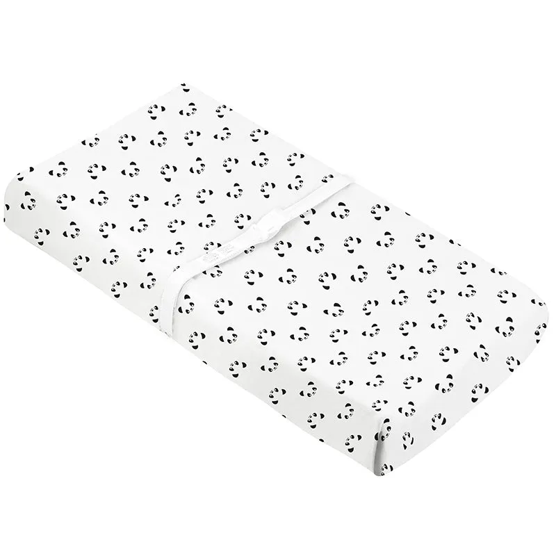 Flannel | Changing Pad Cover w-Slits for Safety Straps