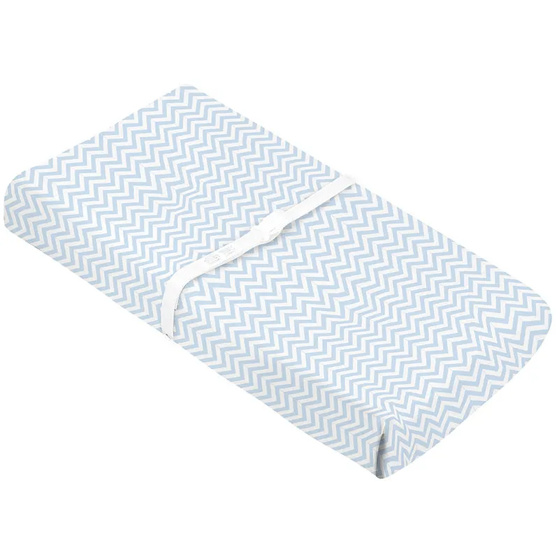 Flannel | Changing Pad Cover w-Slits for Safety Straps