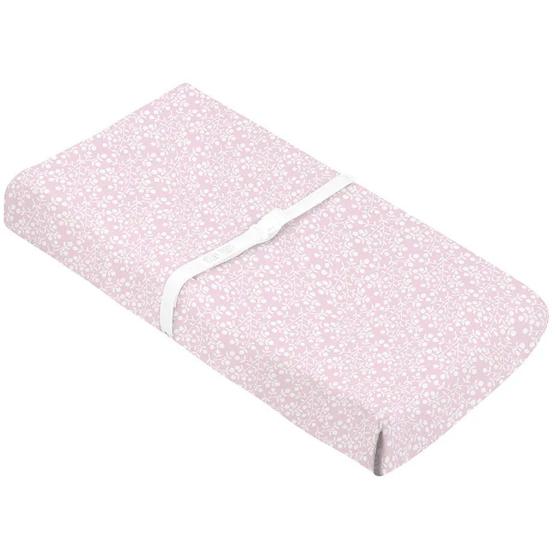 Flannel | Changing Pad Cover w-Slits for Safety Straps