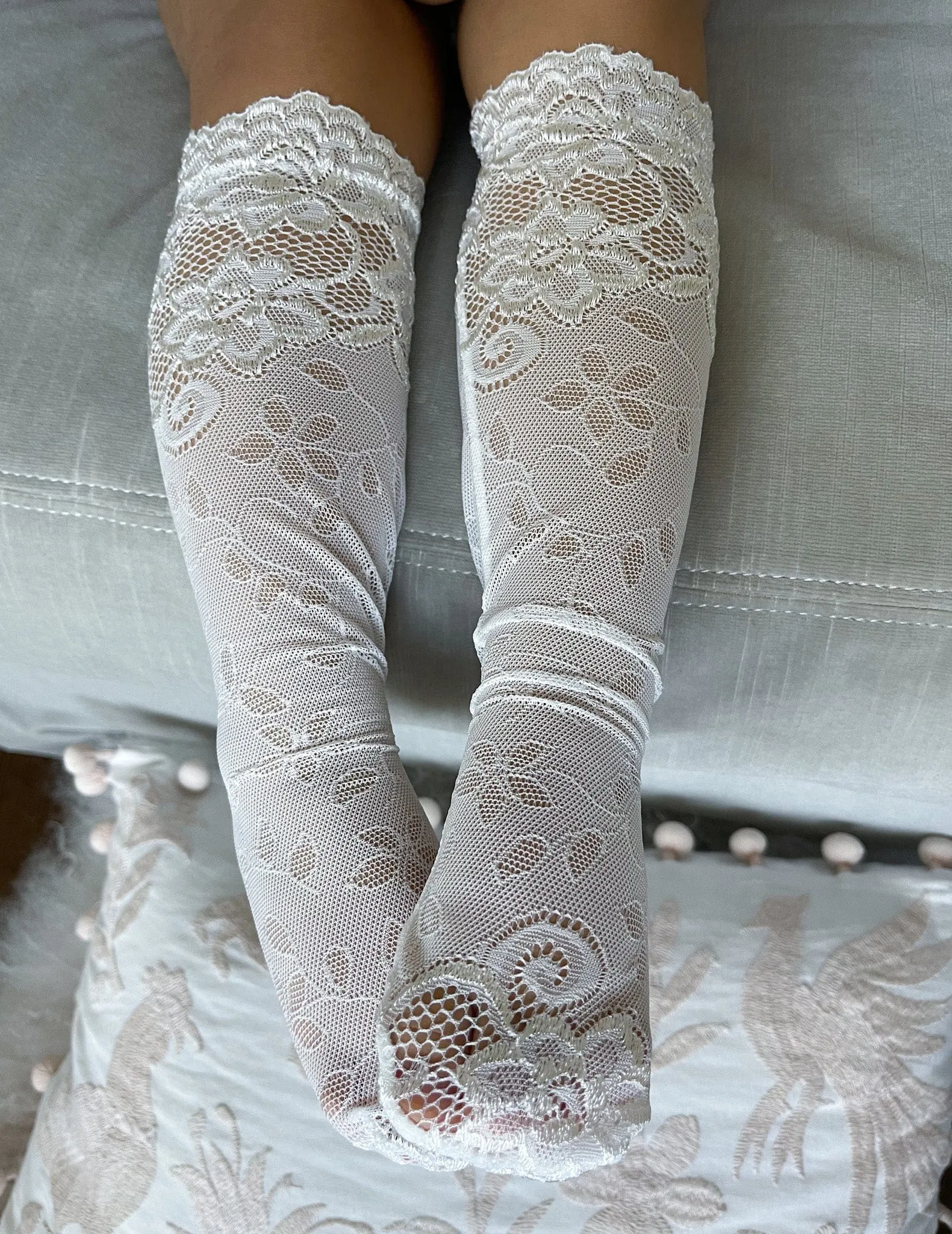 Flora Lace Socks