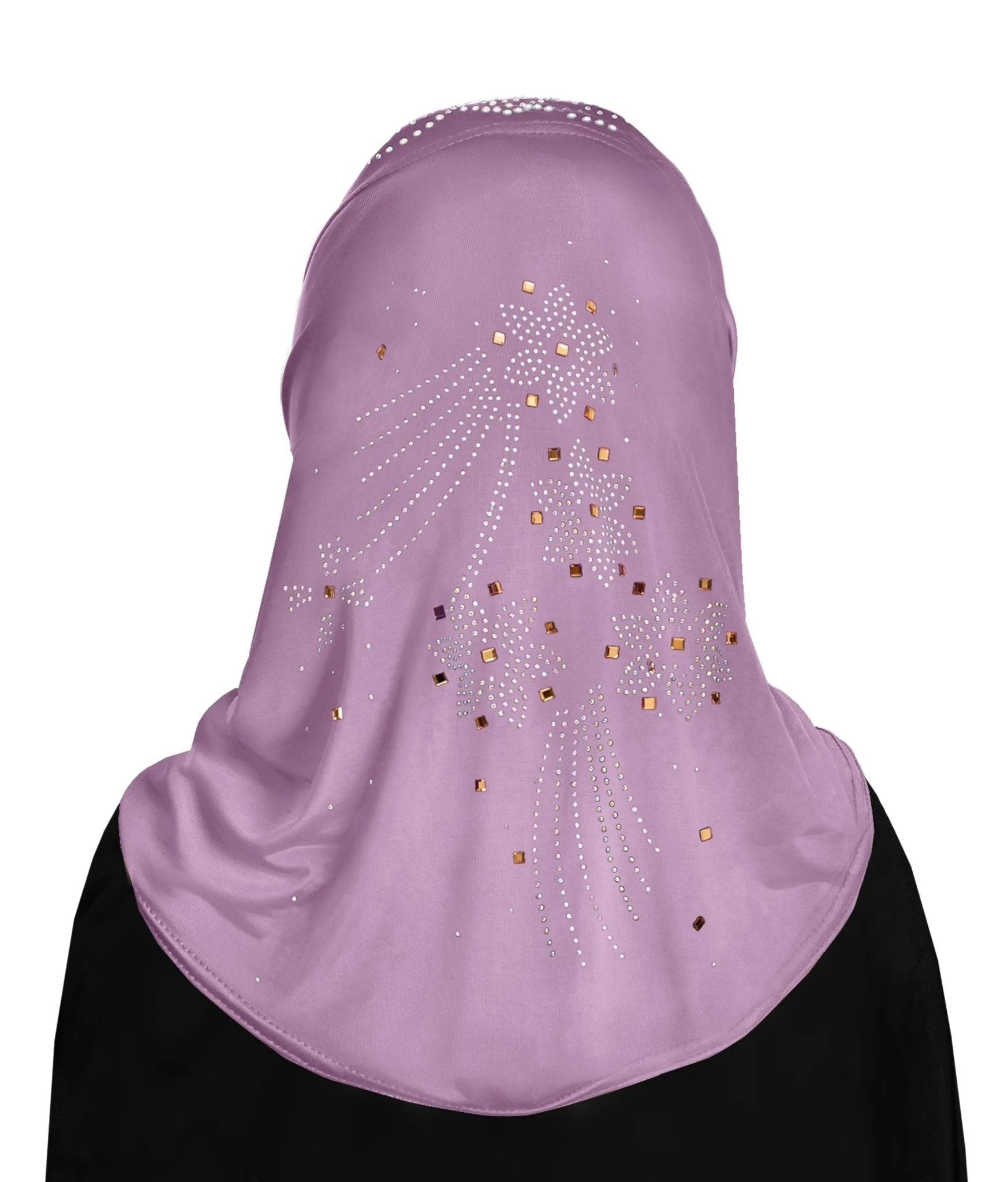 Girl's Aiyah Amira Hijab 1 piece Lycra Pull On Headscarf MADE IN TURKEY