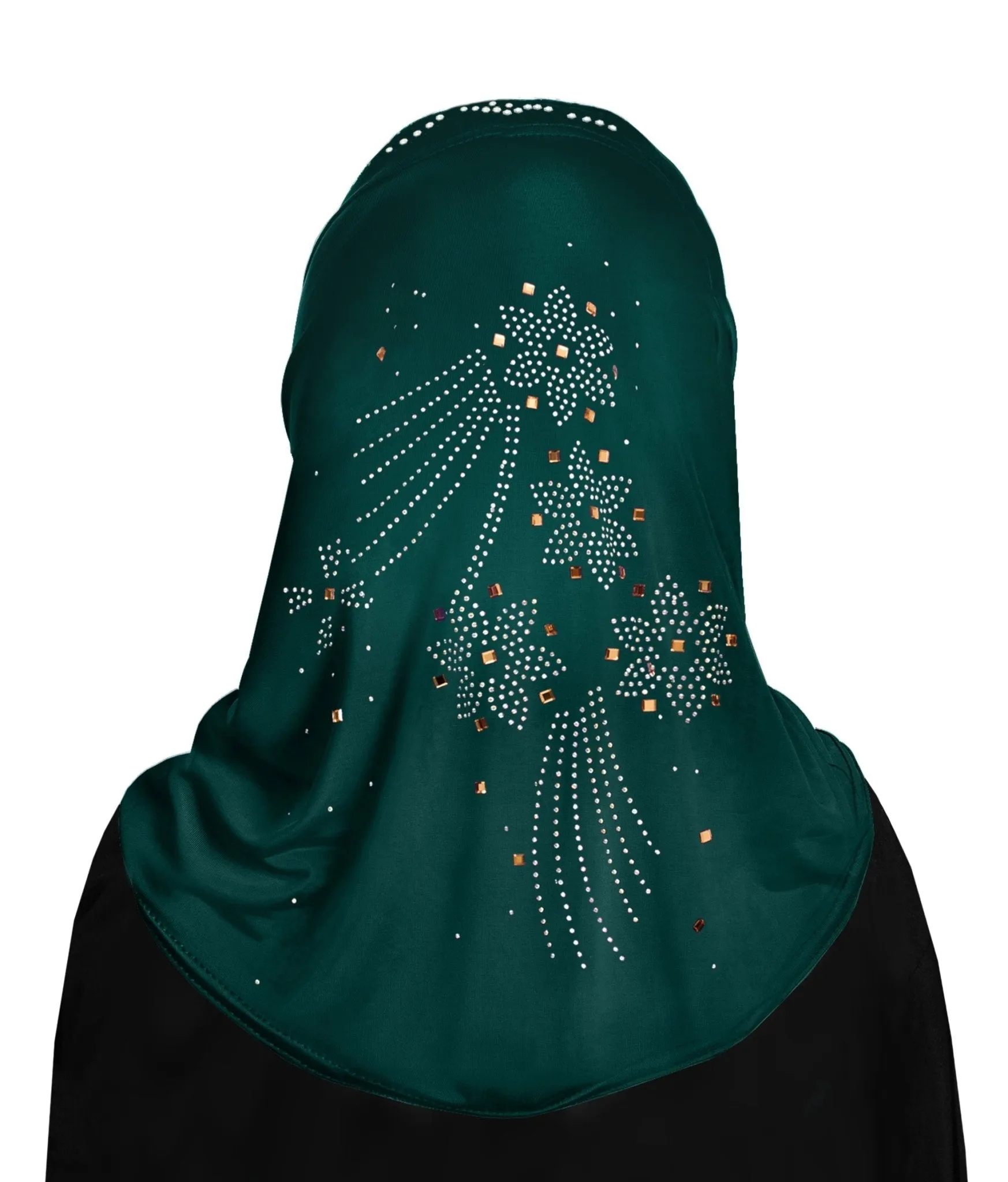 Girl's Aiyah Amira Hijab 1 piece Lycra Pull On Headscarf MADE IN TURKEY