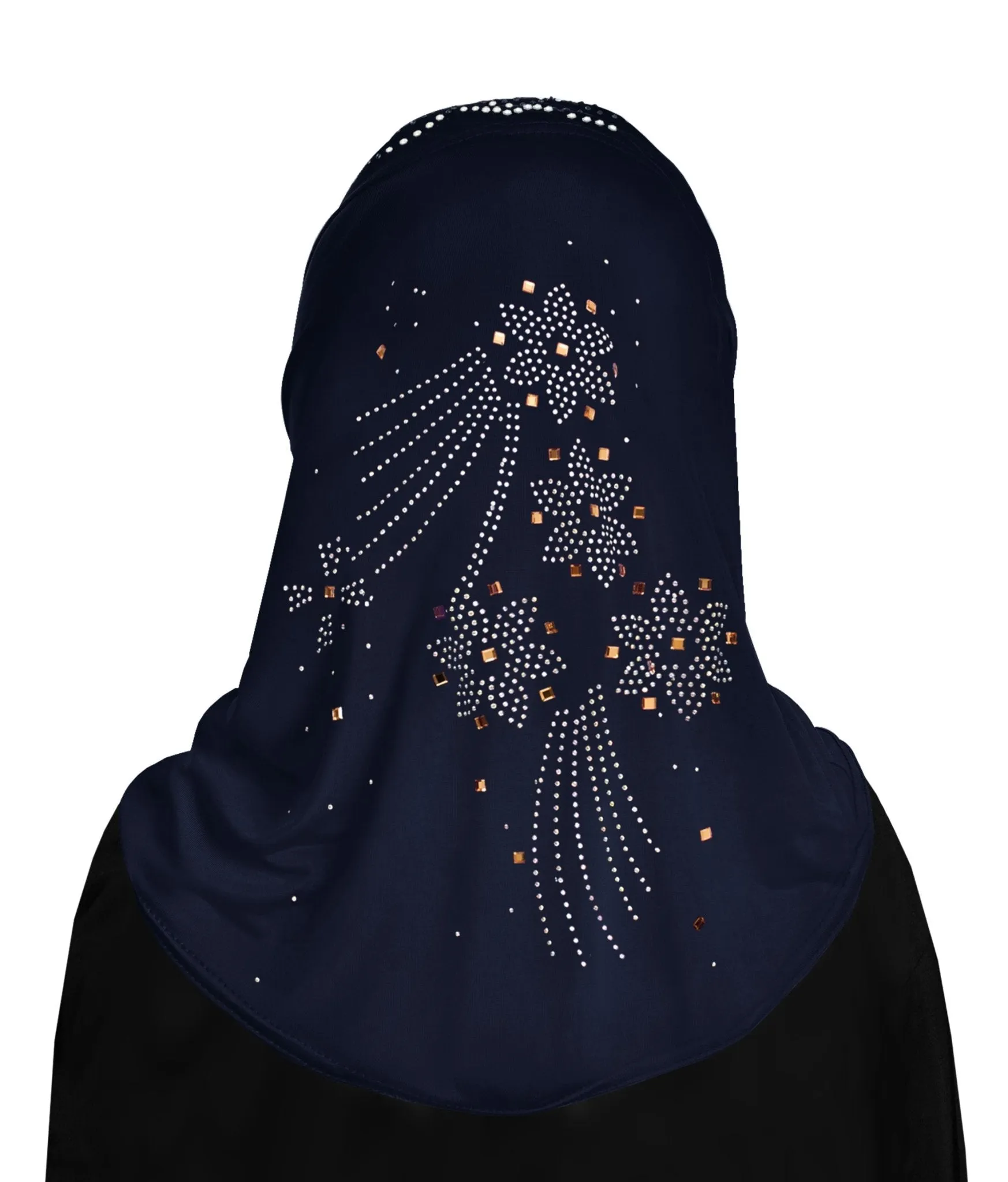 Girl's Aiyah Amira Hijab 1 piece Lycra Pull On Headscarf MADE IN TURKEY